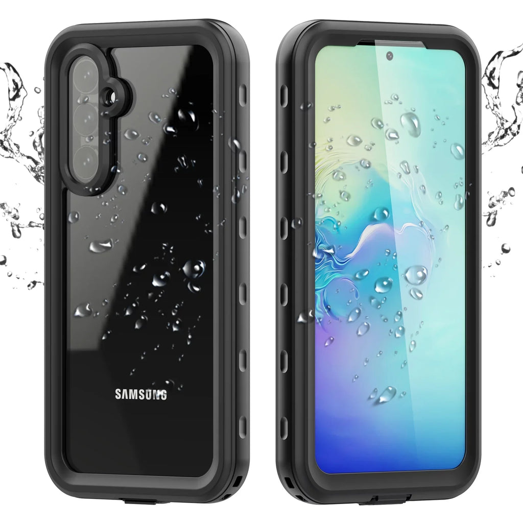 ELEHOLD Rugged Waterproof Case for Samsung Galaxy A54 5G,IP68 Underwater Built-in Screen Protector Full-Body Protection Shockproof Dustproof Waterproof Scratch-Resistant Case for Samsung A54 5G