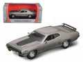 Diecast 1971 Plymouth GTX 440 6 Pack Silver 1/43 Diecast Model Car by Road Signature