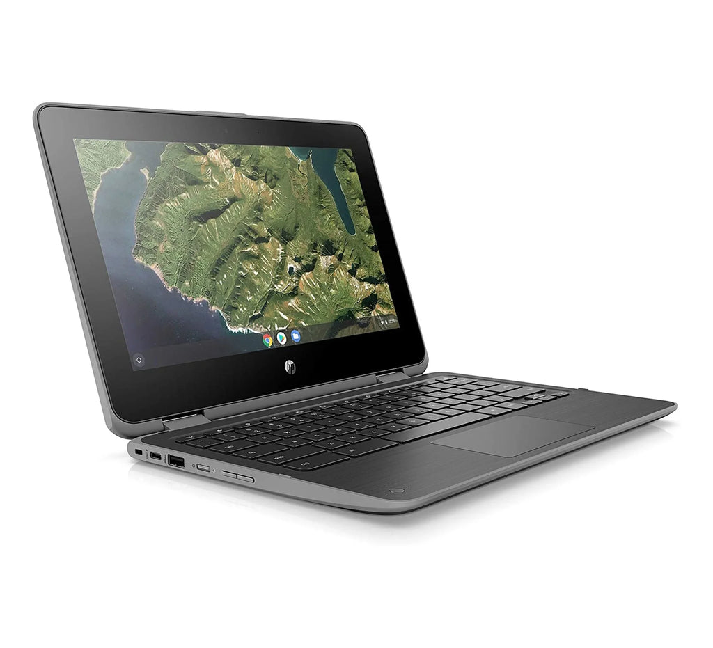 Repaired A GRADE HP Chromebook x360 11 G2 Celeron N4100 1.1GHz, 4GB, 32GB-SSD, 11.6inch HD, Chrome OS, Webcam, Touchscreen (Refurbished)