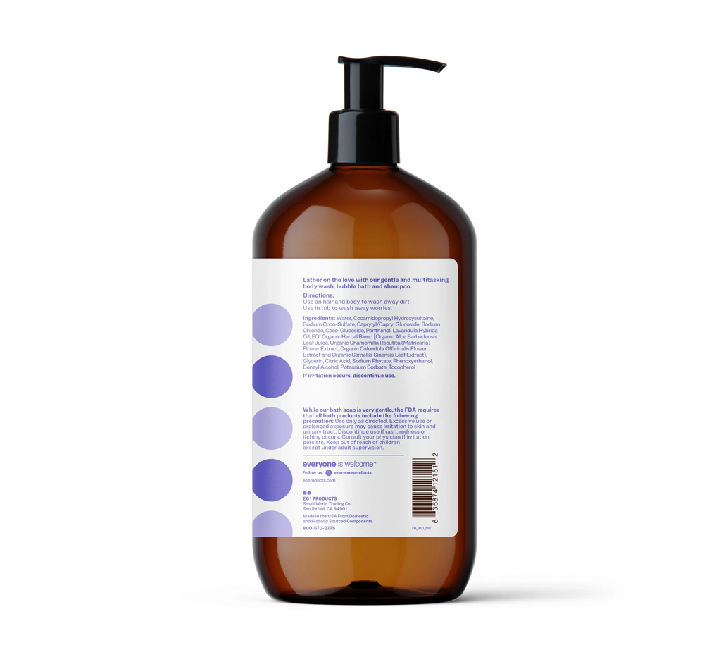 Everyone 3-In-1 Soap, Lavender and Aloe, 32 FL Oz (2 Count)