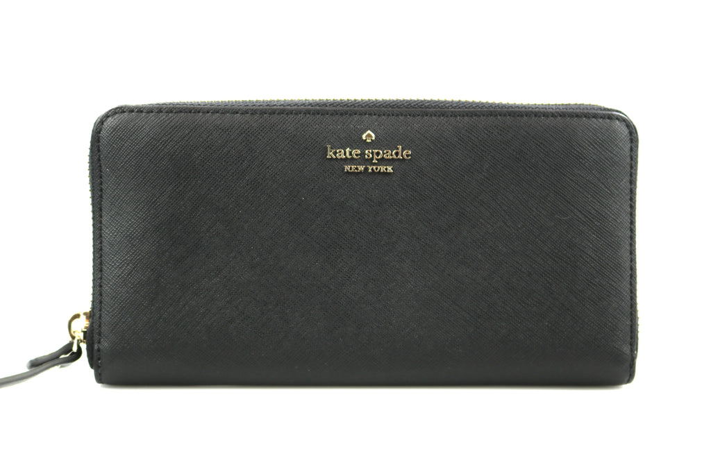 Kate Spade Laurel Way Neda Leather Wallet - Black
