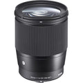 Sigma Contemporary - Lens - 16 mm - f/1.4 DC DN - Sony E-mount - for Sony Cinema Line; a VLOGCAM; a1; a6700; a7 IV; a7C; a7C II; a7CR; a7R V; a7s III; a9 III