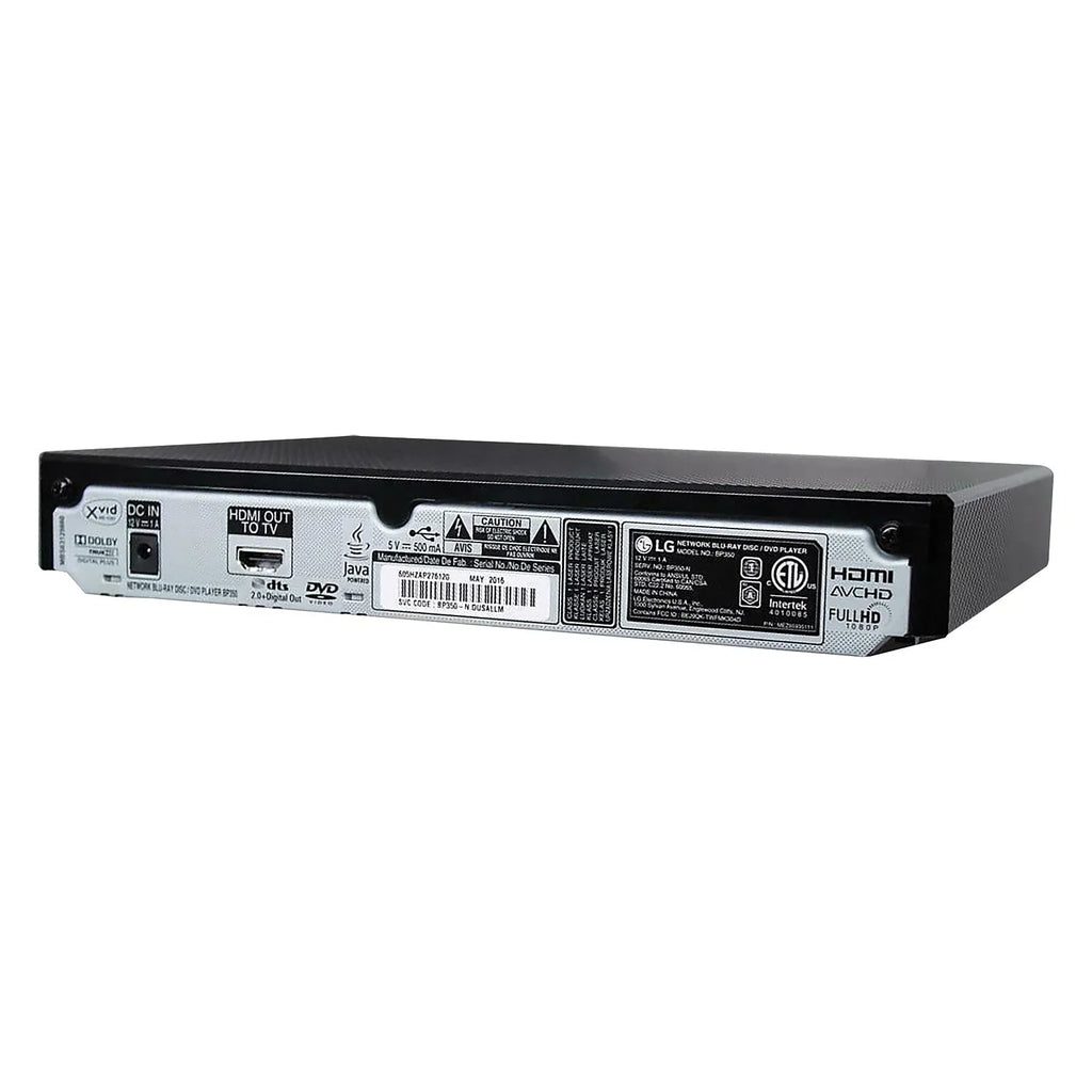 LG BP350 Blu-ray Player with Streaming Services and Built-in Wi-Fi