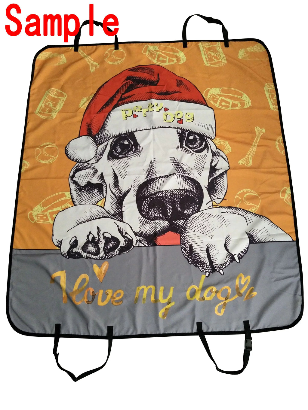 GCKG Football Ground Pet Car Seat Cover,Football Ground Pet Car Seat Cover Dog Car Seat Mat Hammock Cargo Mat Trunk Mat For Cars Trucks and SUV 54x60 inches