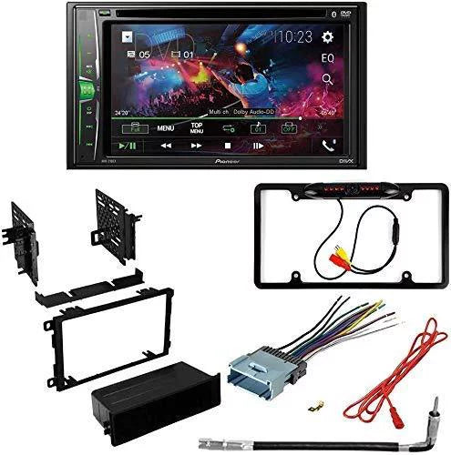 KIT4838 Bundle for 2001-2005 Pontiac Grand AM W/ Pioneer Double DIN Car Stereo with Bluetooth/Backup Camera/Installation Kit/in-Dash DVD/CD AM/FM 6.2" WVGA Touchscreen Digital Media Receiver