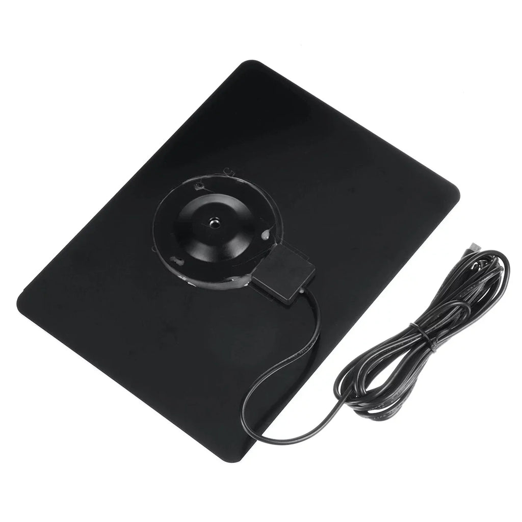 Shinysix USB Solar Panel 10W 6V Monocrystal Silicon Charging Plate, 360-degree Rotation, Waterproof, Wall Mounted for USB Camera