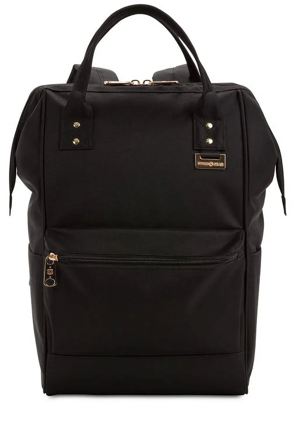 Wenger  3576 Artz Dr Polyester Computer Bag Back Pack, Black with Gold