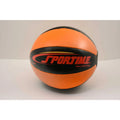 Sportime Strength Medicine Ball, 11 Pounds, 9-1/2 Inches, Orange and Black