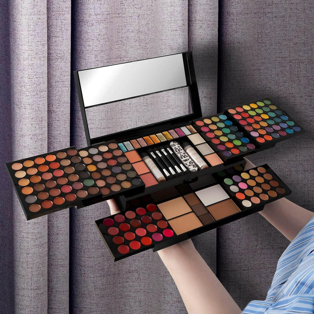 MISS ROSE 187 Colors Professional Makeup Kit,Makeup Sets Combination,All in One Makeup Kits for Women Full Kit - Makeup Gift Set for Women Girls