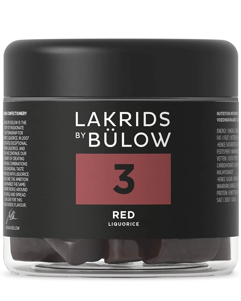 3  Red Licorice  5.29 OZ  Vegan Gourmet Licorice From Scandinavia  Gluten & Gelatine  Authentic Danish Candy