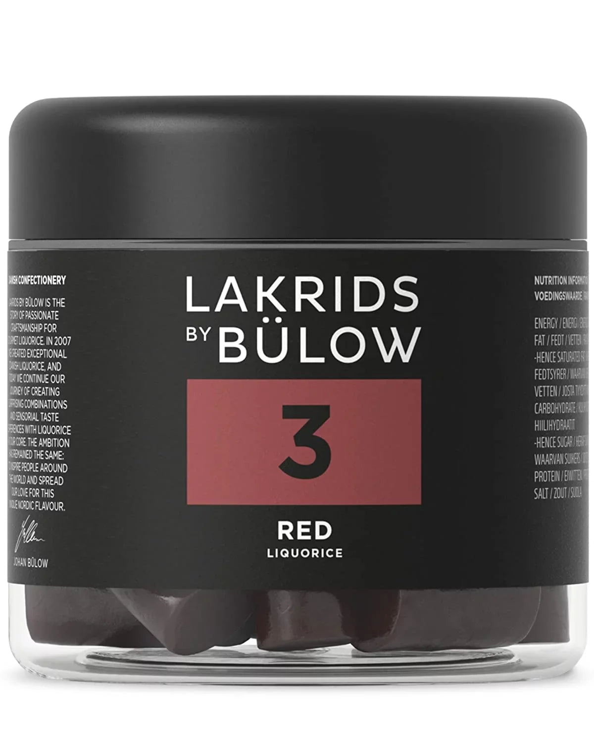 3  Red Licorice  5.29 OZ  Vegan Gourmet Licorice From Scandinavia  Gluten & Gelatine  Authentic Danish Candy