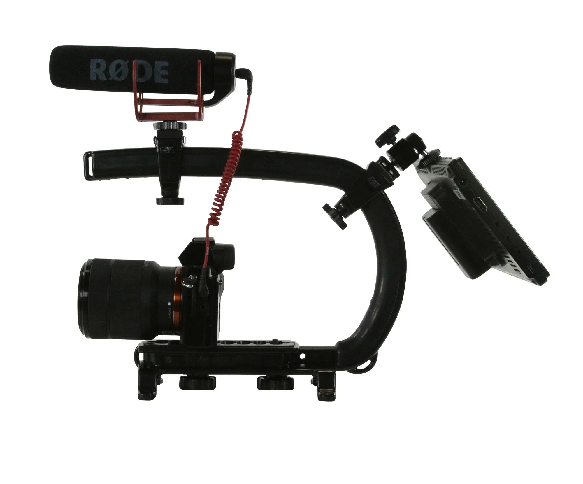 Cam Caddie Scorpion MAX Edition Universal Stabilzing Camera Handle - Includes 2 Accessory Shoes