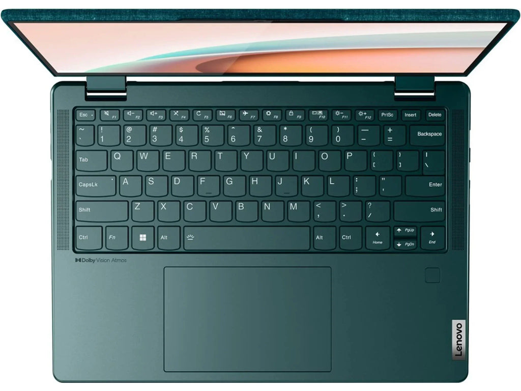 Lenovo 2023 Yoga 6 2-in-1 360° 13.3" WUXGA Touchscreen Computer, AMD Ryzen 5 5500U, 8GB RAM, 2TB PCIe SSD, Backlit Keyboard, Fingerprint Reader, Win 11, Dark Teal, 32GB SnowBell USB Card