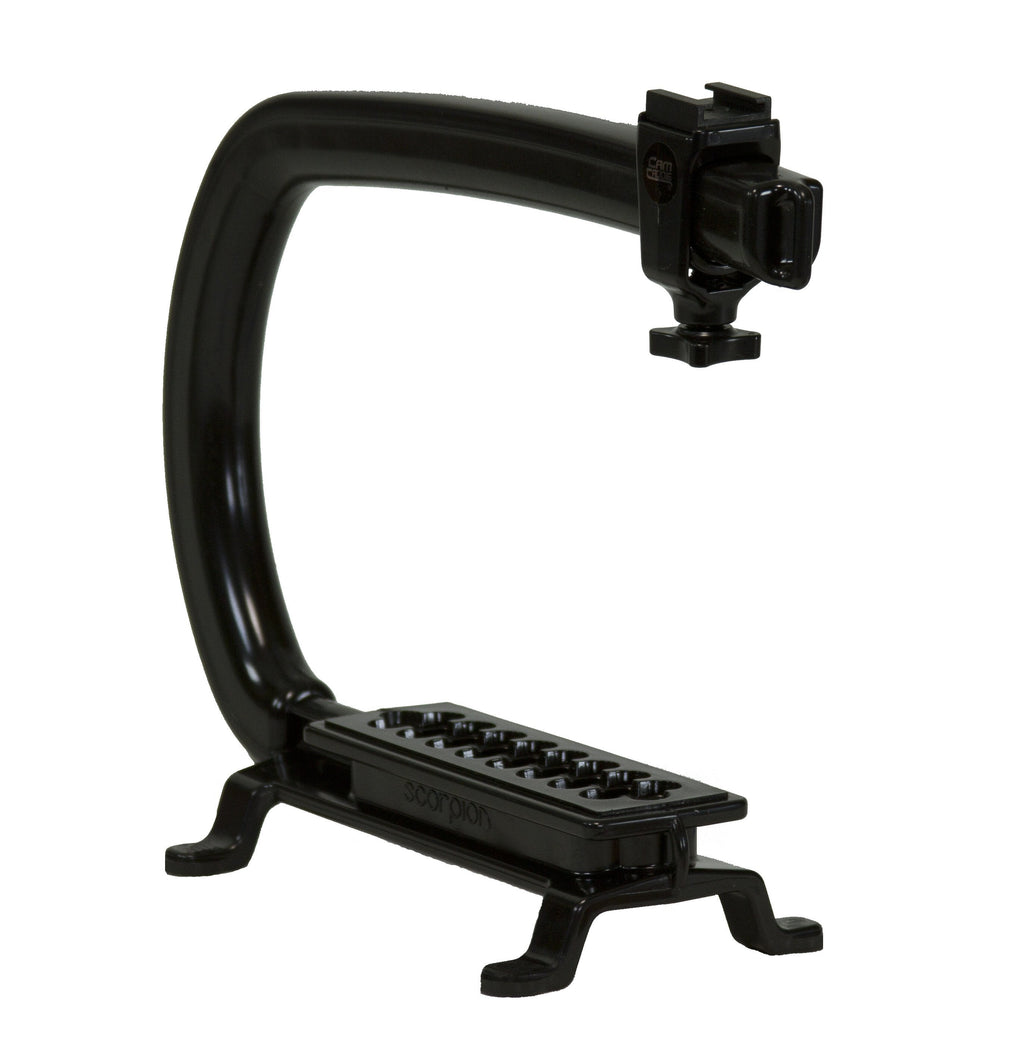 Cam Caddie Scorpion MAX Edition Universal Stabilzing Camera Handle - Includes 2 Accessory Shoes