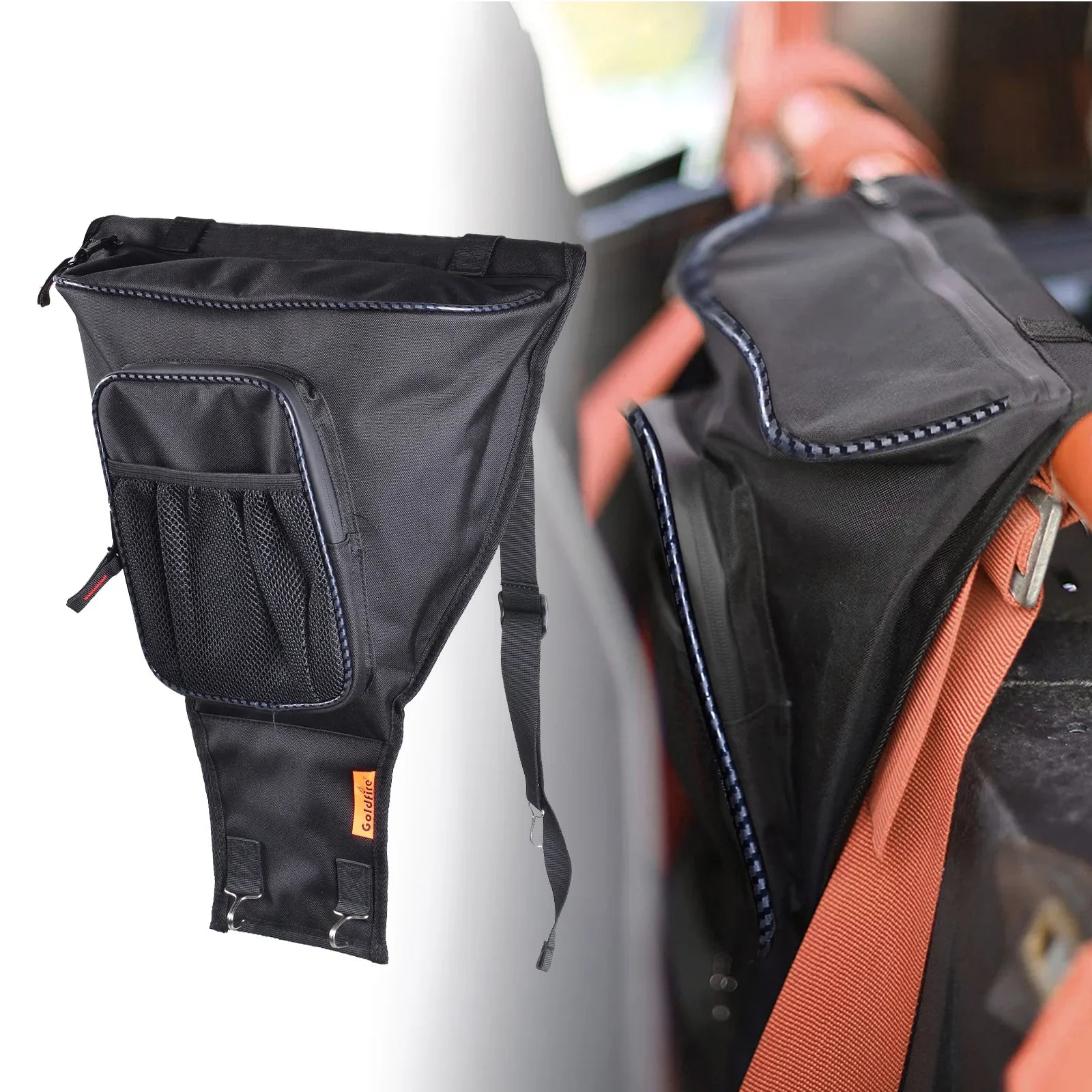 UTV Accessories 1680D RZR Storage Cab Pack RZR Center Seat Storage Bag Fits For POLARI RZR 1000 XP RZR 800 800S RZR 570 900
