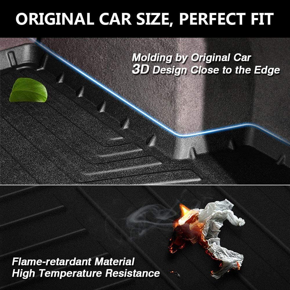 TPO Trunk Mats Material 3D Molded Protection For Jeep Grand Cherokee 2011-2021 Cargo Mats