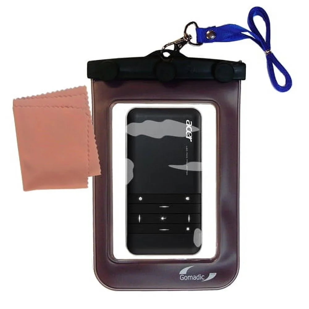Gomadic Clean and Dry Waterproof Protective Case Suitablefor the Acer C20 DLP Projector to use Underwater