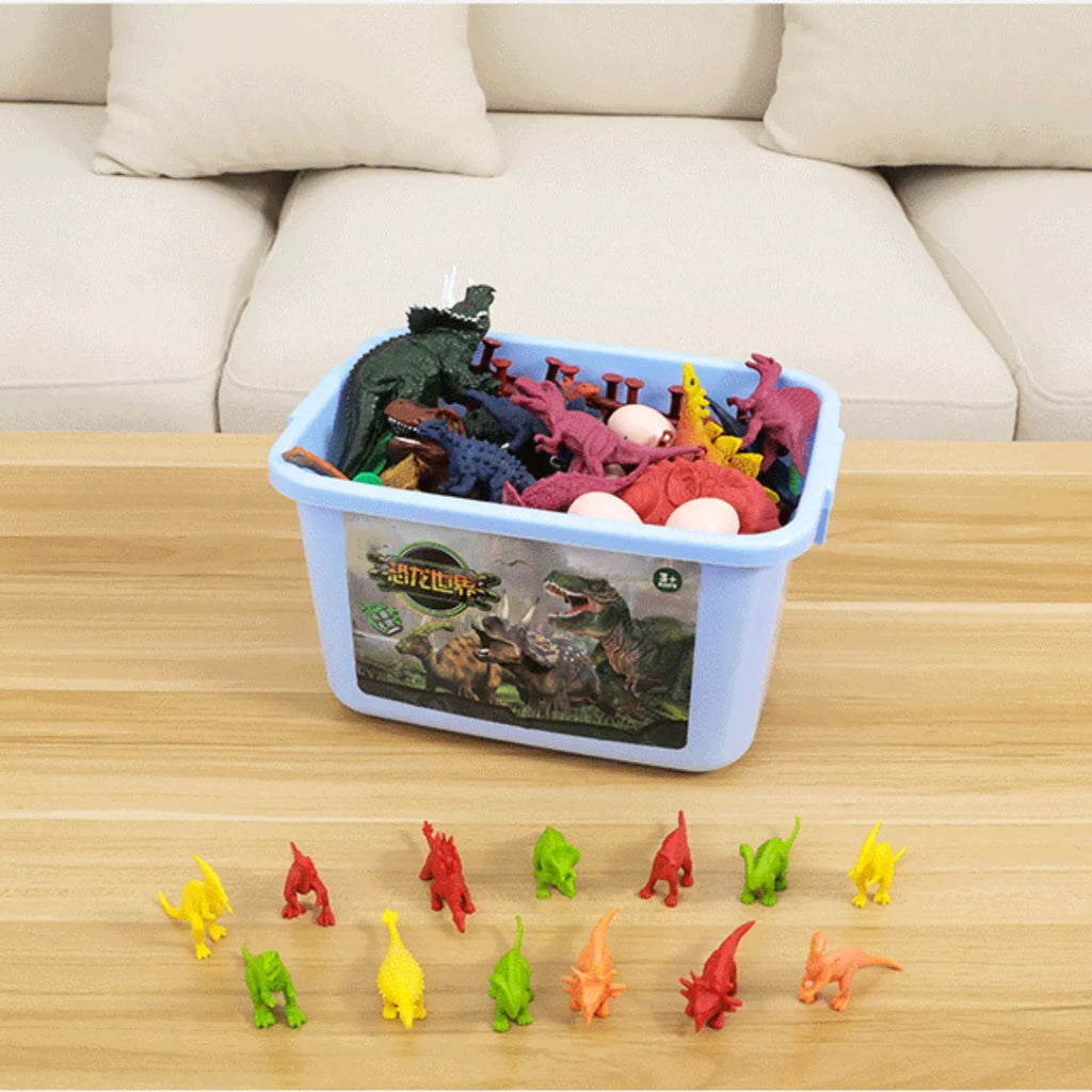 Imoment Jumbo Dinosaur Toys for Kids,Large T-Rex Toys for Dinosaur Lovers, Dinosaur Toys for Boys Girls Kids 3-7 Years Old,68PCS