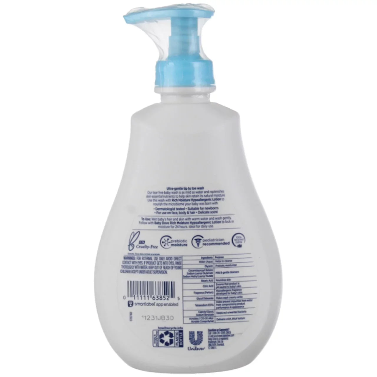 4 Pack - Tip to Toe Wash, Rich Moisture 13 oz