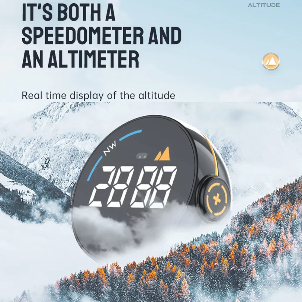 Digital Car GPS Speedometer H600G - Accurate Speed and Altitude Meter with Head-Up Panel - Enhance Your Driving Experience with Global Positioning System