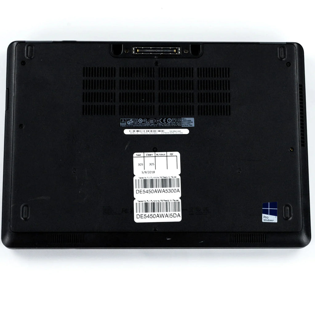 Used Dell Model E5450 Portable PC i5 Dual-Core 4GB 320GB Win 10 Pro A v.WCA