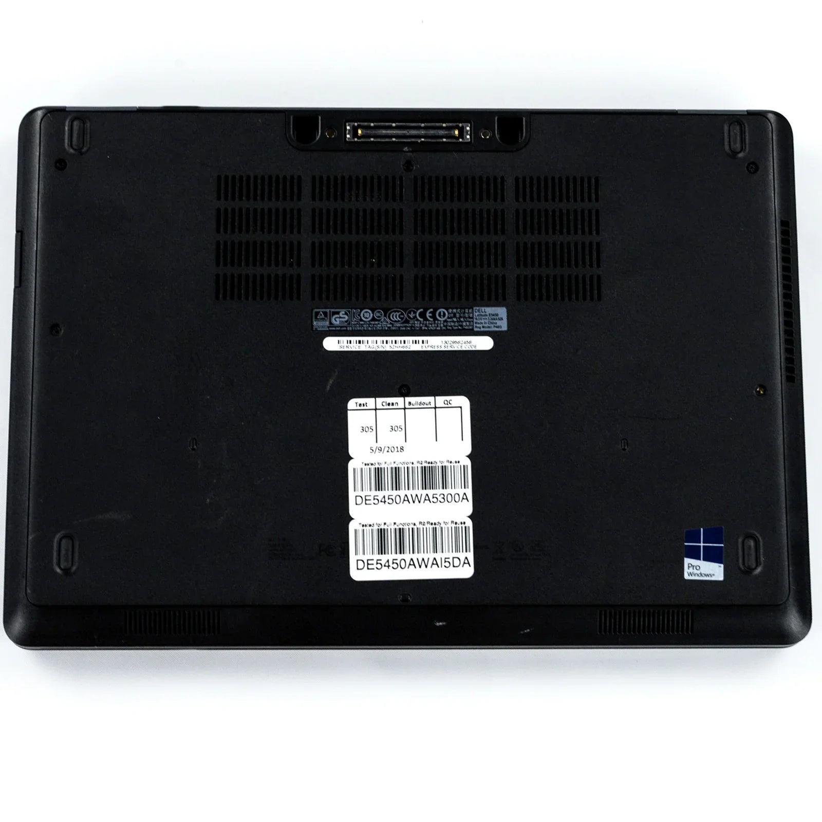 Used Dell Model E5450 Portable PC i5 Dual-Core 4GB 320GB Win 10 Pro A v.WCA