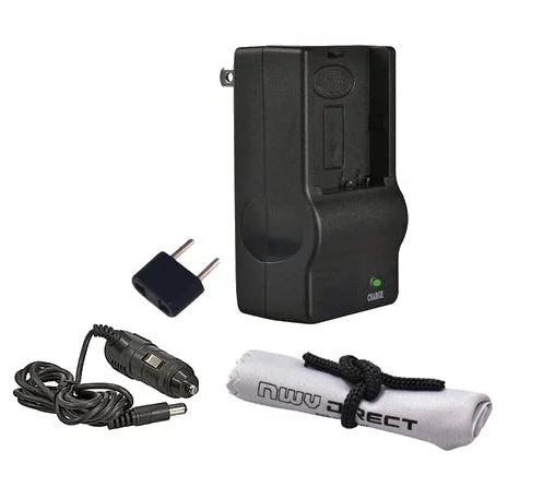 Panasonic Lumix DMC-FZ1000 Off Camera 'Intelligent' Rapid Charger + Nw Direct Microfiber Cleaning Cloth.