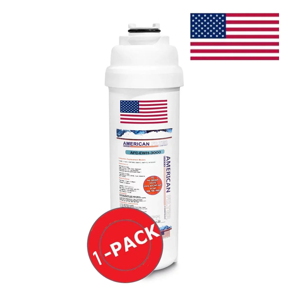AFC Brand , Water Filters , Model # AFC-EWH-3000 , Compatible with WaterSentry® HTVZDPV-WF - 1 Pack - Made in U.S.A.