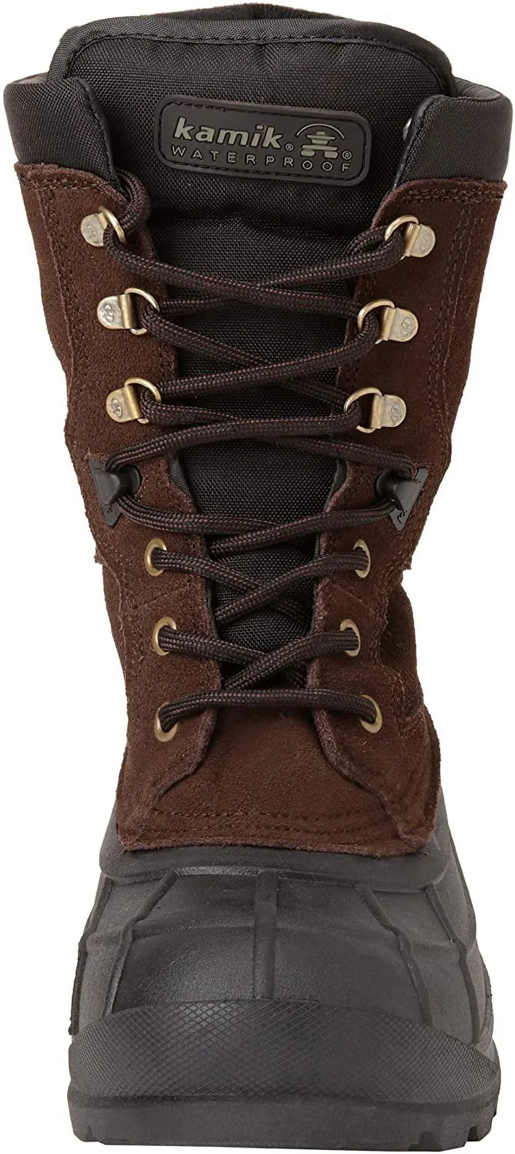 Kamik Men's Nationplus Boot (9.5 D(M) US, Dark Brown)