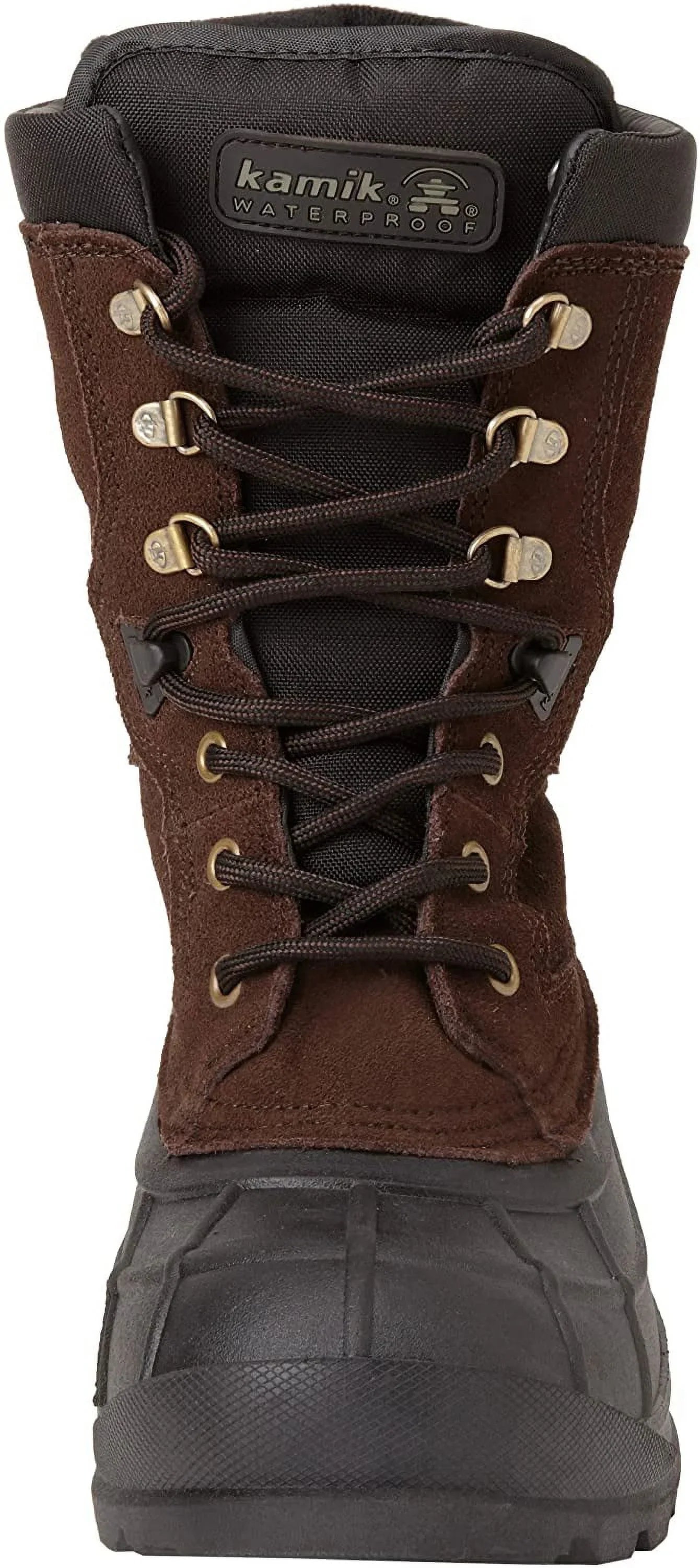 Kamik Men's Nationplus Boot (9.5 D(M) US, Dark Brown)