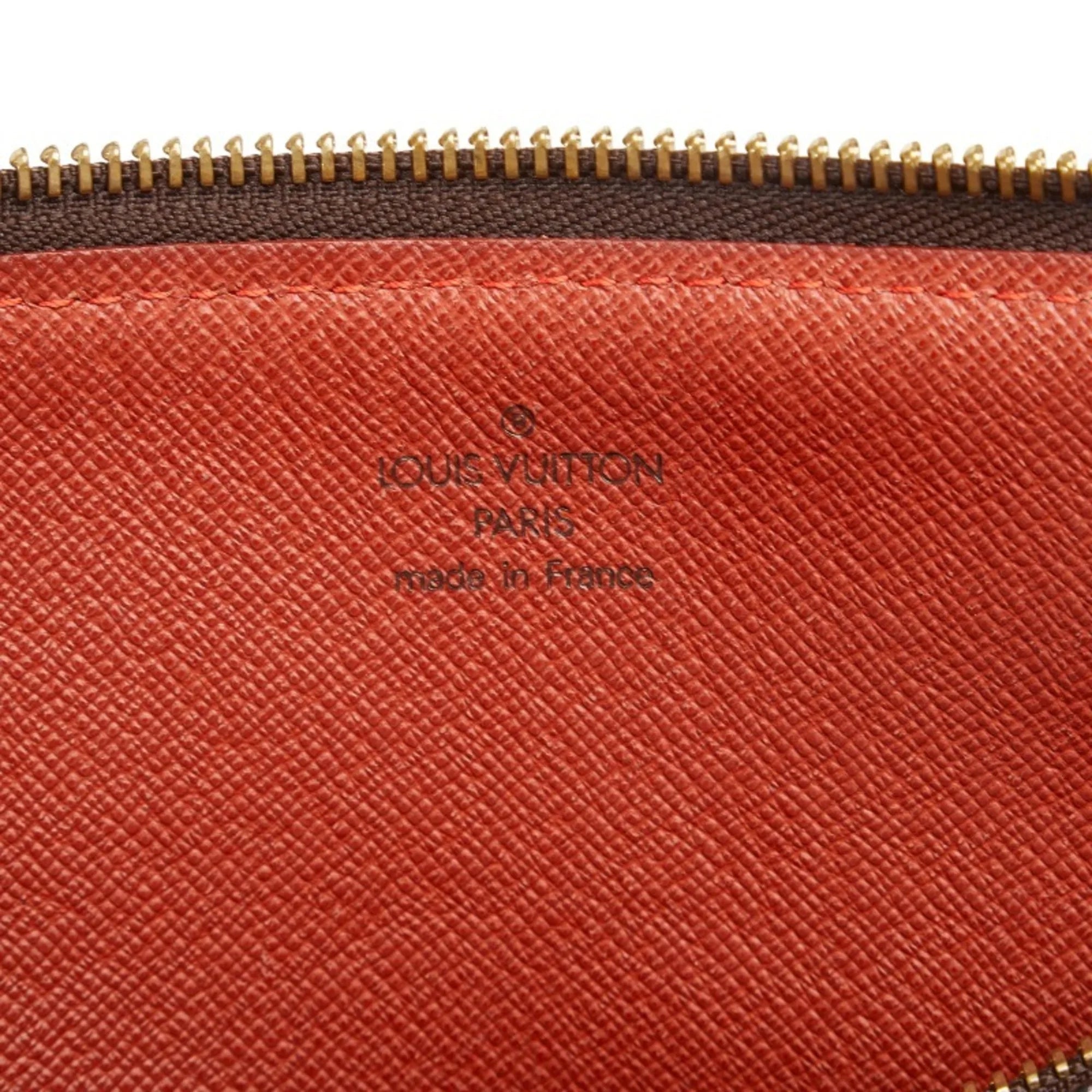 Pre-Owned Louis Vuitton Damier Ebene Papillon Handbag N51303 Brown PVC Leather Women's LOUIS VUITTON (Good)