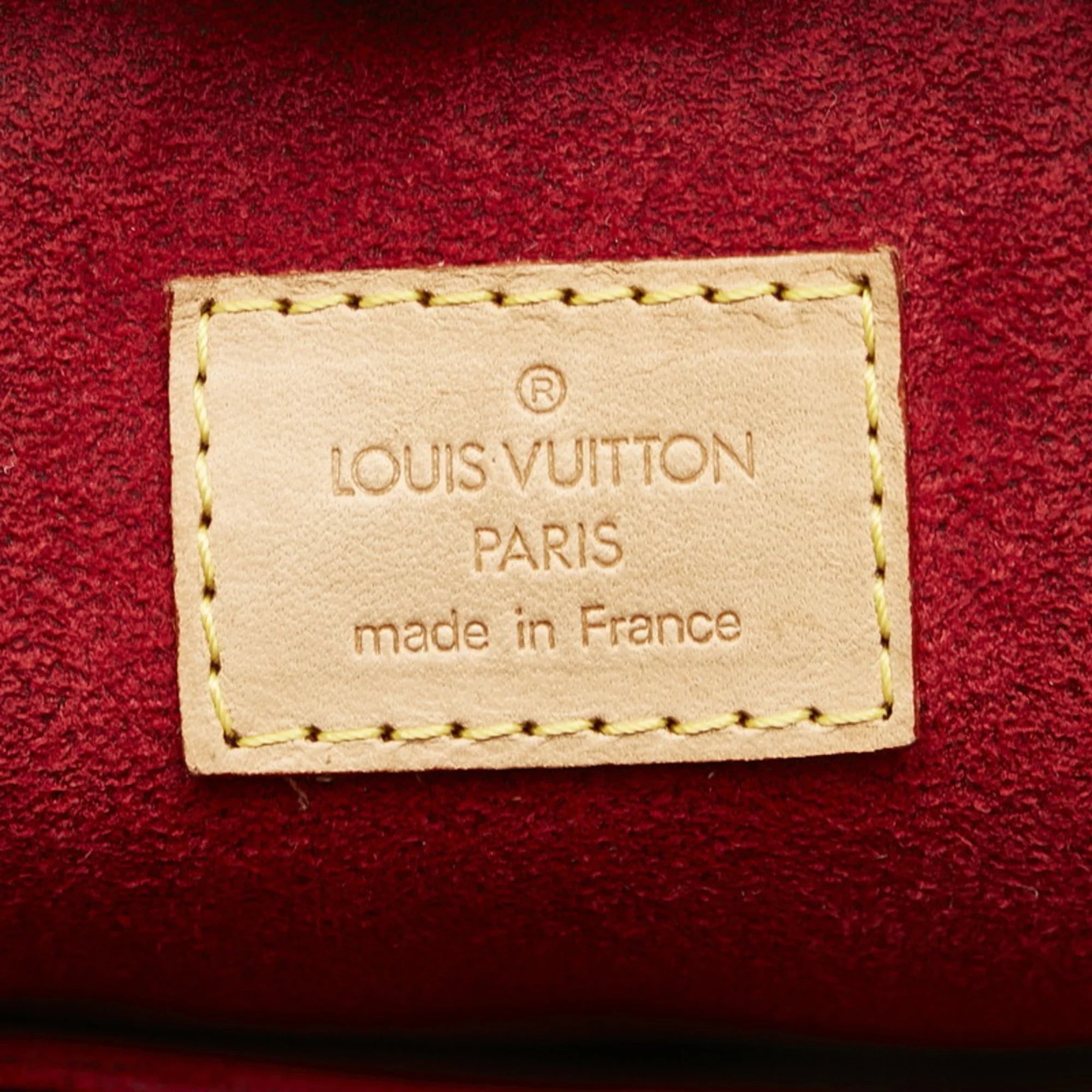Pre-Owned Louis Vuitton Monogram Exantry Cite Handbag M51161 Brown PVC Leather Ladies LOUIS VUITTON (Good)