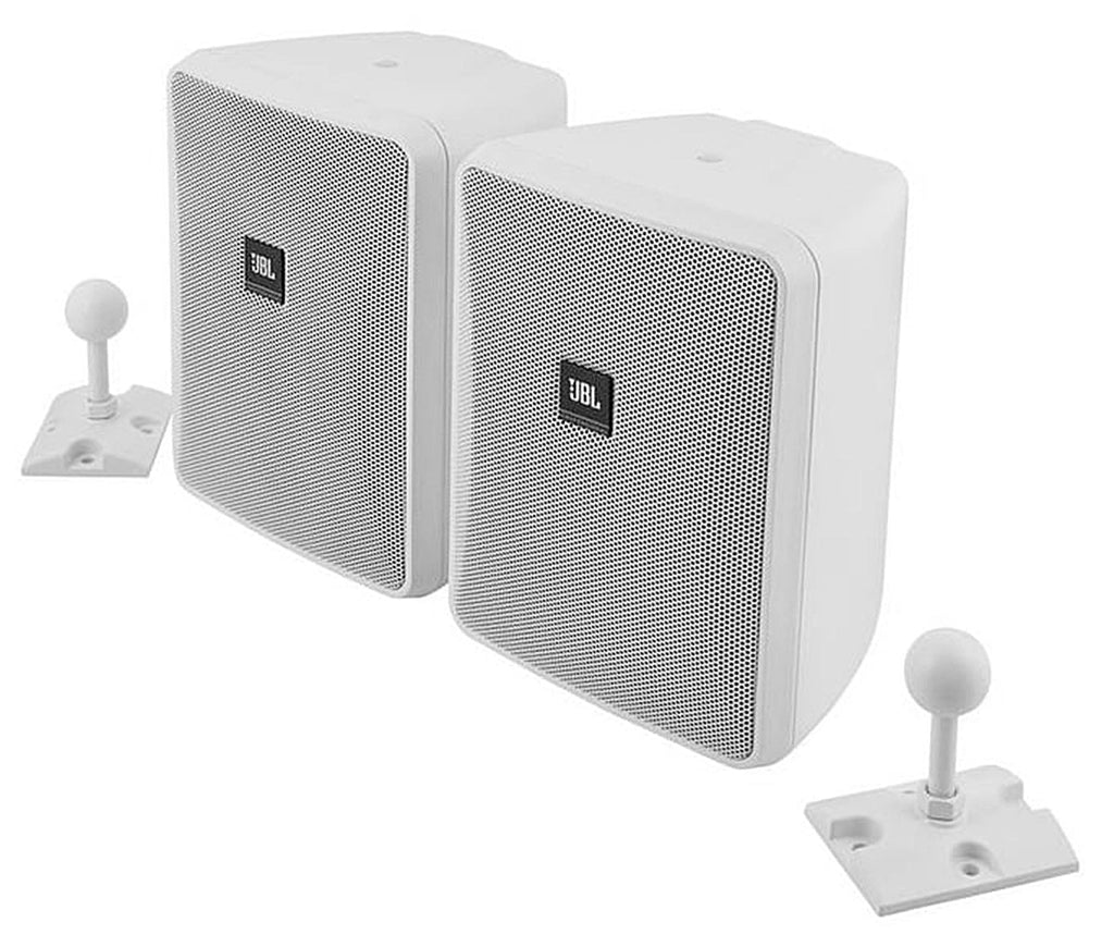 JBL VMA1240 Commercial/Restaurant 240W 70v Amplifier+(6) JBL 5.25" Wall Speakers
