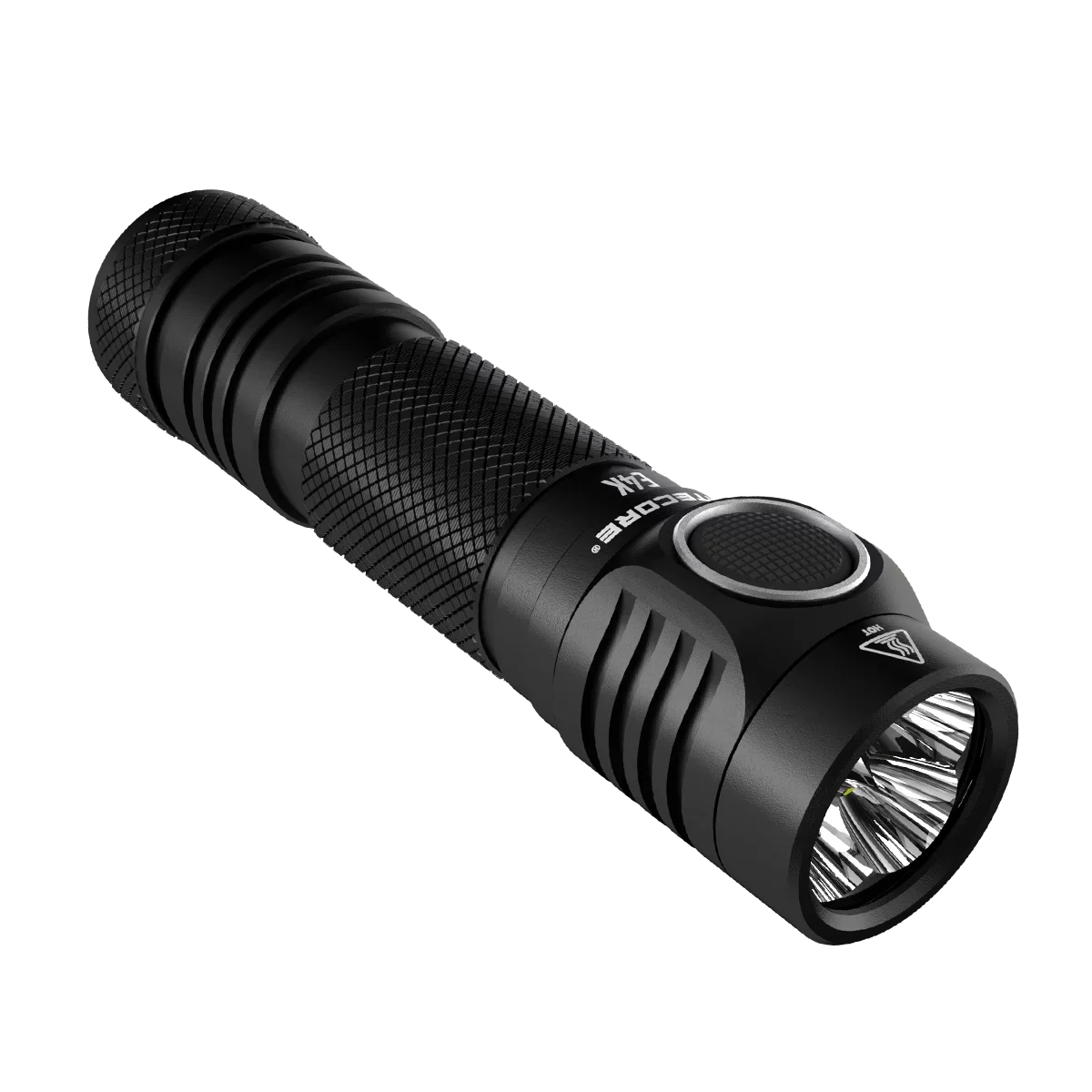 Combo: NITECORE E4K Next generation Flashlight - 4400 Lumens w/NL2150HPi  and  NL2150HPR Batteries +UMS2 Intelligent Charger  and  Eco-Sensa USB Cord