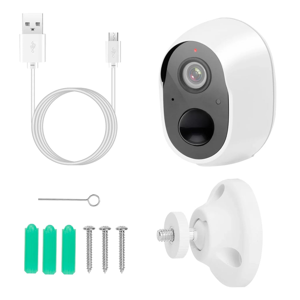 iNova 1080P FHD WiFi IP Camera Two-Way Audio Security Surveillance Camera IP65 Waterproof