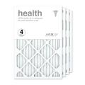 AIRx Filters 16x24x1 Air Filter MERV 13 Pleated HVAC AC Furnace Air Filter, Health 4-Pack Made in the USA
