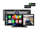 Masslatie 10.26 Inch Dash Cam Rearview Camera Carplay & Android Auto DVR GPS Navigation Video Dashboard Mirror Monitor Car DVRS,Front camera