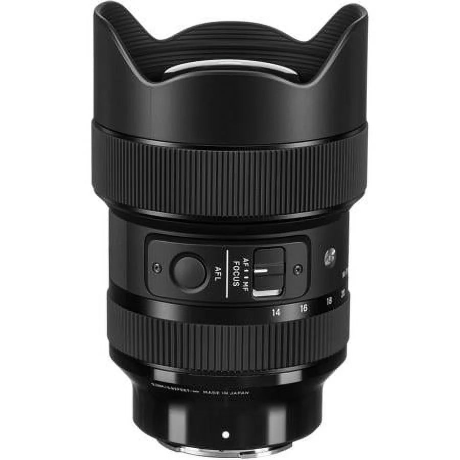 14-24mm f/2.8 DG DN ART Lens for Sony E, Bundle with Software Kit, RainCoat Sleeve, Calibration Aid, Lens Changing Kit Adapter, Lens Wrap, Cleaning Kit, Flex Lens Shade, Cleaner