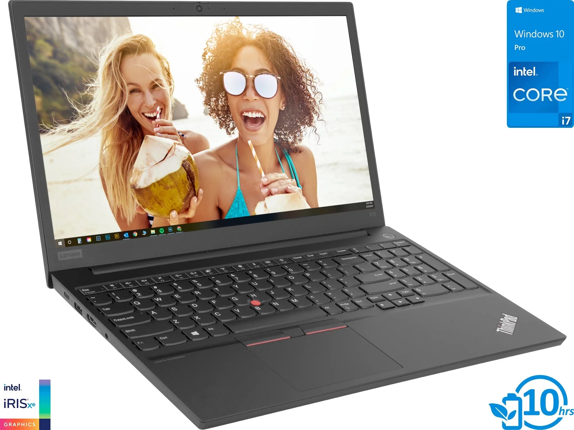 Lenovo thinkPad E15 Gen 2 Portable PC, 15.6" IPS FHD Monitor, Microprocessor Core i7-1165G7 Upto 4.7GHz, 16GB RAM, 1TB NVMe SSD, HDMI, Thunderbolt, Wi-Fi, Bluetooth, Windows 10 Pro