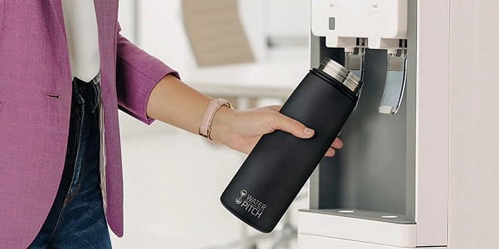Seychelle Black Thermal Insulated 26oz PH Plus Water Filter Bottle