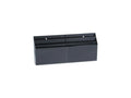 Rubbermaid 96060ROS Optimizers Six-Pocket Organizer, 24 5/8 x 2 3/4 x 11 1/2, Black