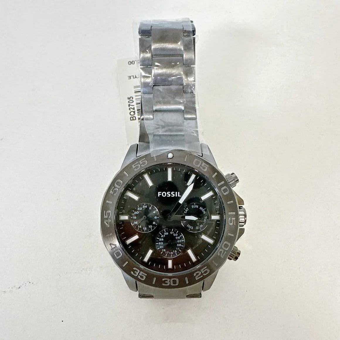 Fossil BQ2705 Bannon Multifunction Smoke Stainless Steel Watch
