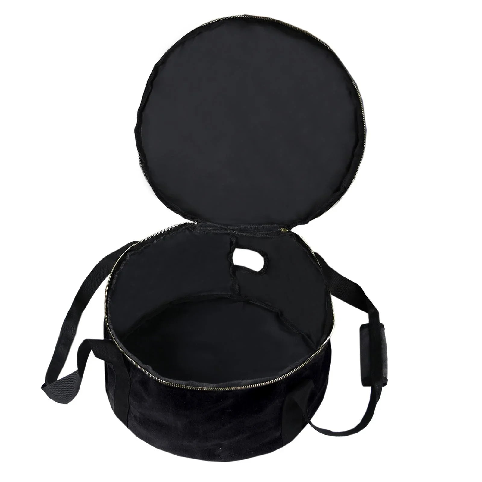 Durable Storage Bag Dutch Oven Container Cookware 12" Multipurpose Handbag Carry Bag for BBQ Camping ,Outdoor Activities ,Fishing Accessories - Black