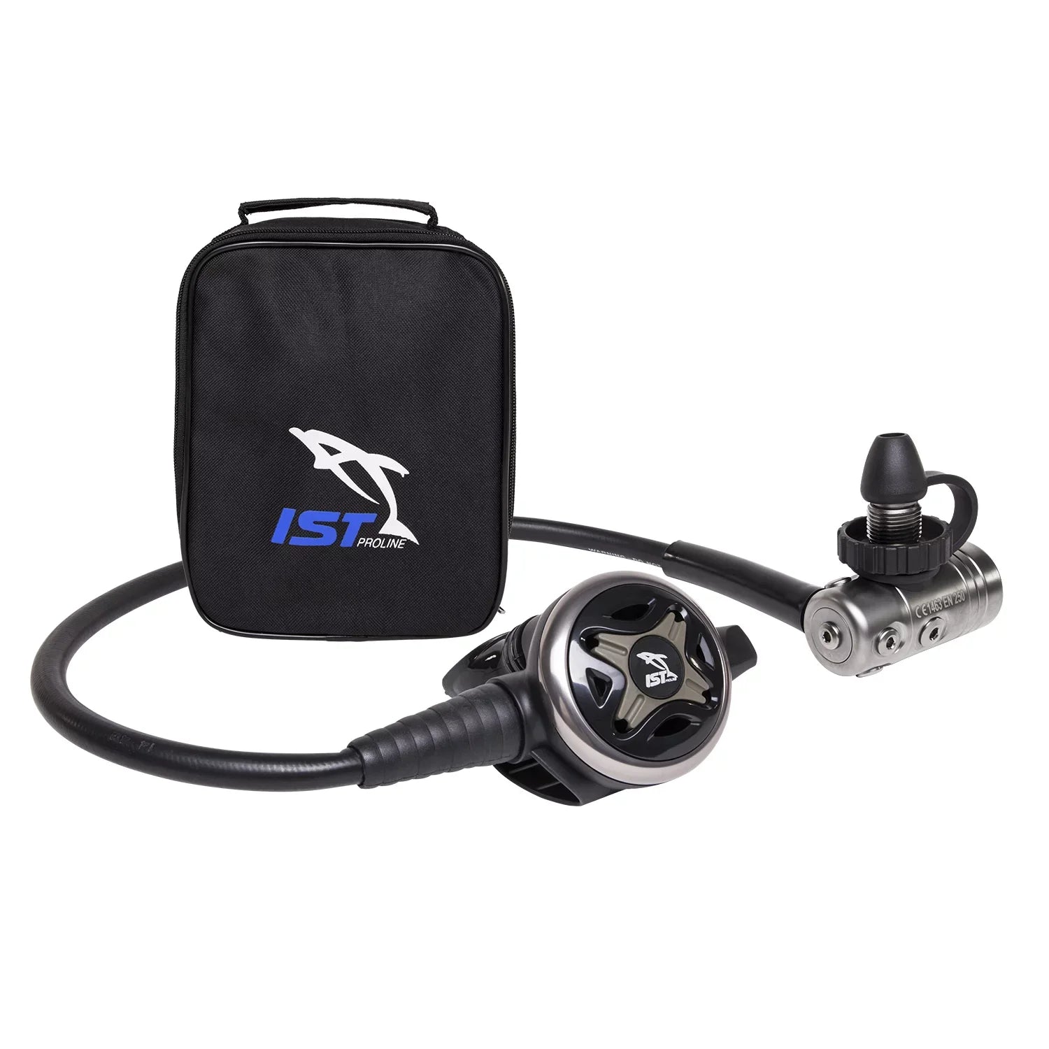 IST Premium Balanced Diaphragm DIN Style Regulator Bundle, 5 IP Ports