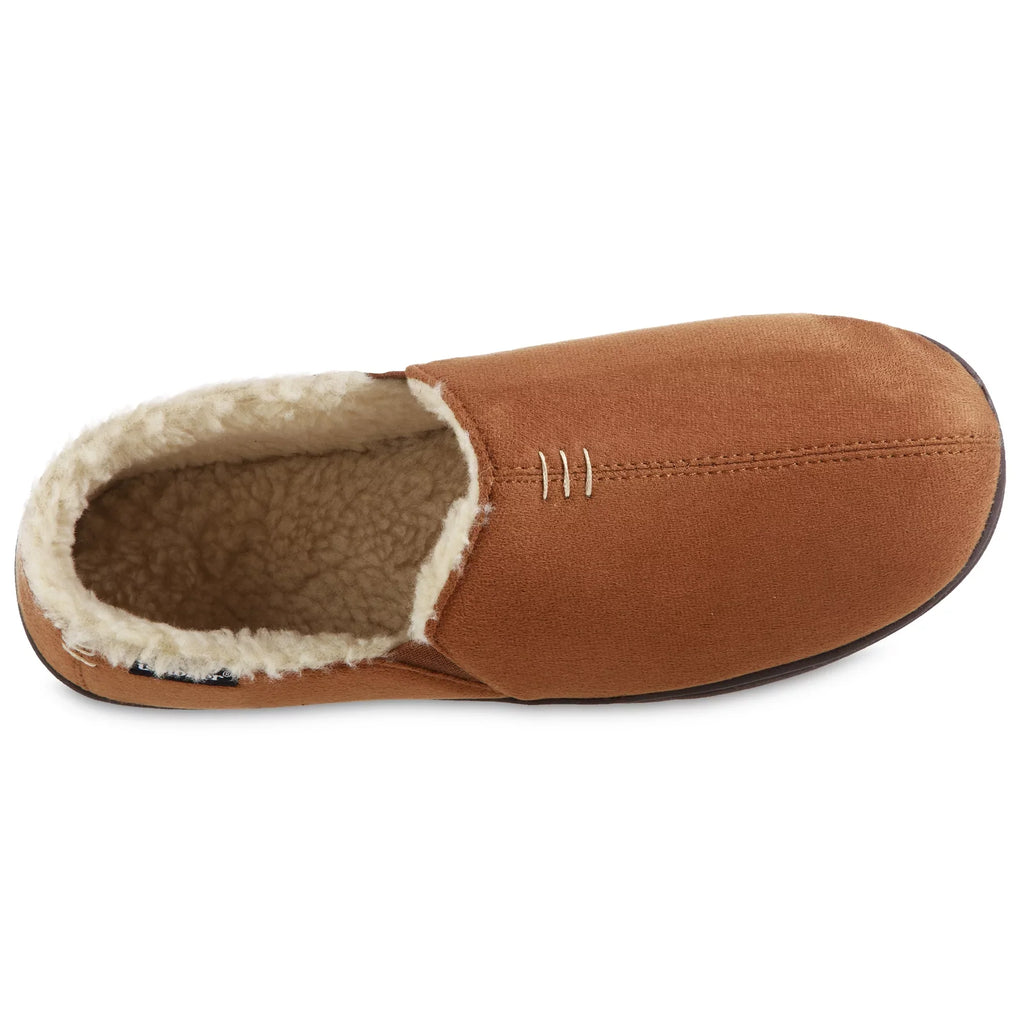 isotoner Men's Memory Foam Nigel Closed Back ECO Comfort Slippers