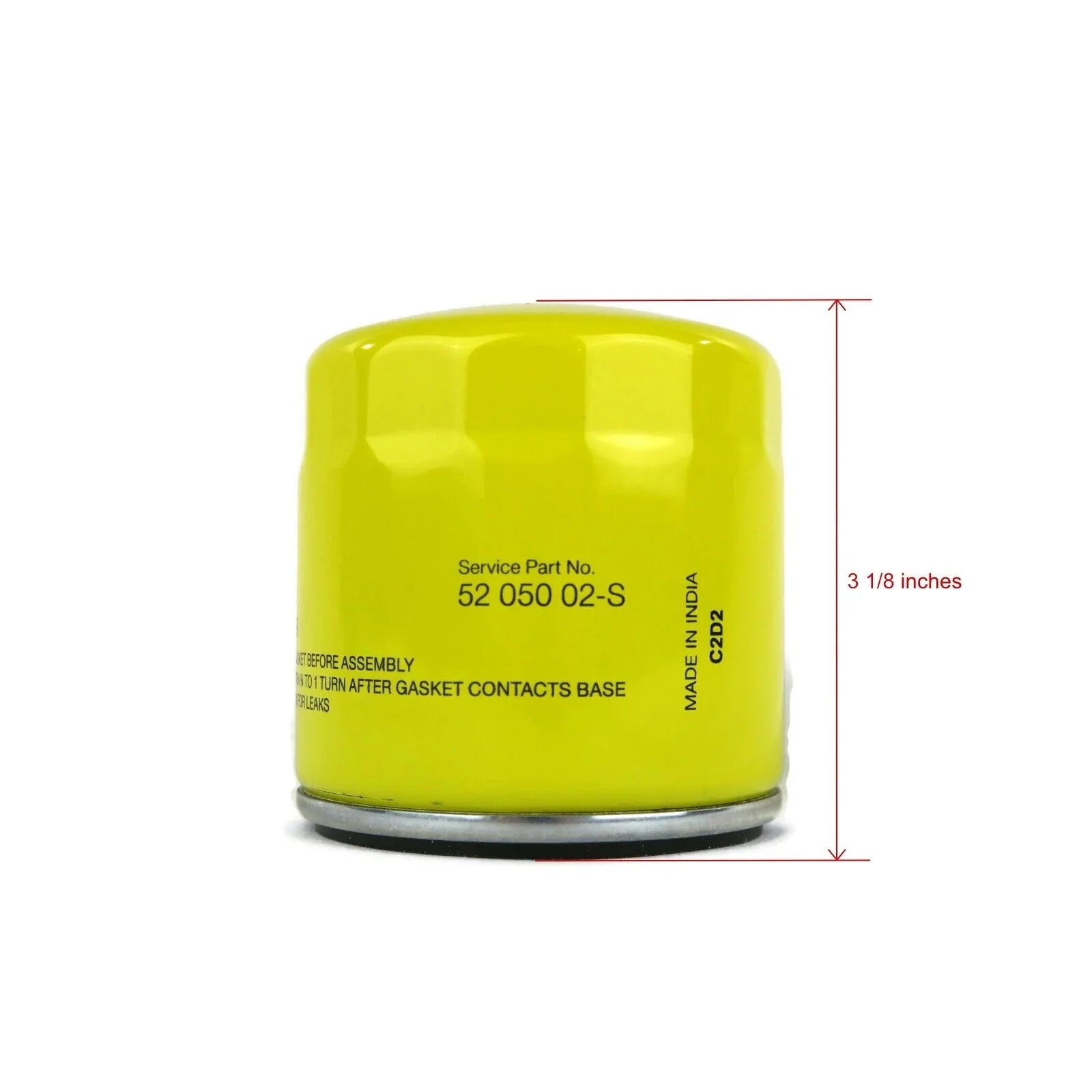 OEM | (3 Pack) Pro Performance Anti-drain Oil Filter for Kohler 52 050 02, 5205002