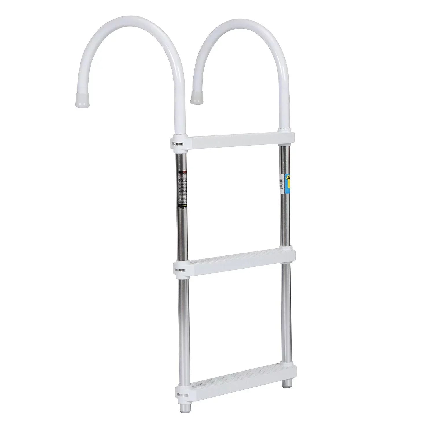 Seachoice Aluminum Boarding Ladder, 3 Steps, 15 In. Wide X 36 In. Tall