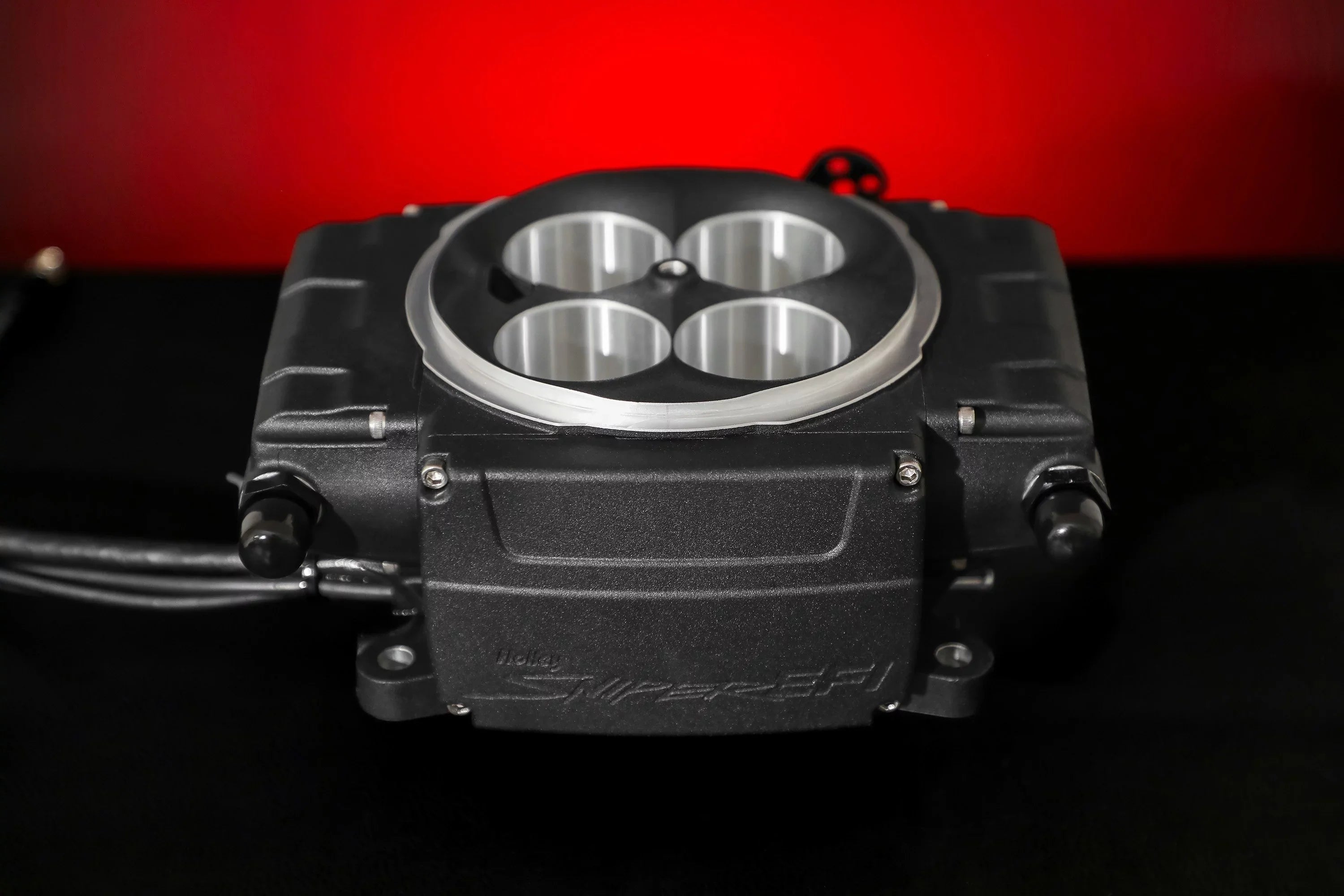 Holley Sniper EFI 550-511-3XK Sniper 2 EFI  - Black - Inline Pump - Without PDM - 3.5 in. Screen