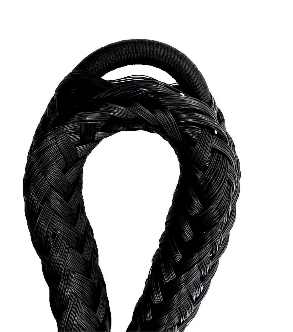 Pactrade Marine Boat Pontoon Kayak PWC Jet Ski Bungee Dock Line Mooring Rope 4'-5.5' with SS316 Snap Hook Salt and Fresh Water Use 2 Pack (Black & White)