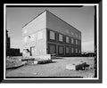 Historic Framed Print, Rocky Mountain Arsenal, Chlorine Evaporator & Storage Building, 800 feet South of December Seventh Avenue; 600 fee, Commerce City, Adams County, CO - 2, 17-7/8" x 21-7/8"